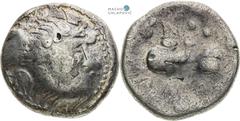 Celts | Kelten Pannonia and Balkan, Celts Tetradrachm. Kapostal type Pannonien und Balkan, Kelten Tetradrachme. Typ Kapostal Panonie a Balkán, Kelti Tetradrachma . Typ Kapostal 11,15 g, 21-23 mm, VF /