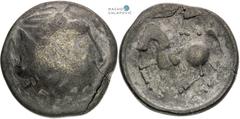 Celts | Kelten Dacia, Celts Tetradrachm. Sattelkopfpferd type Mint-made crack. Dakien, Kelten Tetradrachme. Typ Sattelkopfpferd Leicht geborsten. Dácie, Kelti Tetradrachma. Typ Sattelkopfpferd Mírně p