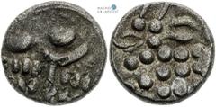 Britain, Celts Stater (58 BC – 45 AD). Durotriges Light traces of corrosion. Britannien, Kelten Stater (58 v. Chr. – 45). Durotriges Kleine Korrosionsspuren. Británie, Kelti Statér (58 př. Kr. – 45). 