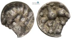 Celts | Kelten Moravia, Celts Obol (2nd/1st century BC). Staré Hradisko type. Broken off. Mähren, Kelten Obol (2./1. Jh. v. Chr.). Typ Staré Headisko Abgespaltet. Morava, Kelti Obol (2./1. stol př. Kr