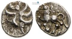 Celts | Kelten Southern Germany, Celts Quinar. Büschel type. Süd-Deutschland, Kelten Quinar. Büscheltyp Jižní Německo, Kelti Kvinár. Typ Büschel 1,83 g, 11-13 mm, about EF / EF