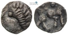 Celts | Kelten Moravia. Celts. Obol (2nd/1st century BC). Staré Hradisko type. Rare in this condition. Somewhat weakly struck. Mähren. Kelten. Obol (2./1. Jh. v. Chr.). Typ Staré Headisko. Selten in d