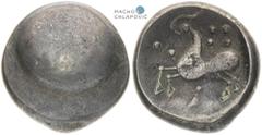 Celts | Kelten Northwestern Slovakia. Celts. Tetradrachm. Velký Bysterec type. Nordwestslowakei. Kelten. Tetradrachme. Typ Velký Bysterec. Severozápadní Slovensko - oblast púchovské kultury. Kelti. Te