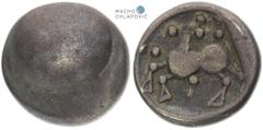 Celts | Kelten Northwestern Slovakia. Celts. Tetradrachm. Velký Bysterec type. Nordwestslowakei. Kelten. Tetradrachme. Typ Velký Bysterec. Severozápadní Slovensko - oblast púchovské kultury. Kelti. Te