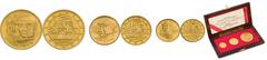 Medaile / Medals / Medaillen Medals Gold Medal set 1968 (5 Ducats, 3 Ducats, Ducat), February 1948 Very rare! Medaillen Goldmedaillensätze 1968 (5 Dukaten, 3 Dukaten, Dukat), Februar 1948 Sehr selten!