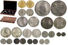 House of Habsburg / RDR Leopold I, House of Habsburg Coins Leopold I (13 pcs), The collection contains all regularly used coins minted during the reign of Leopold I. in our territory. The "largest" no