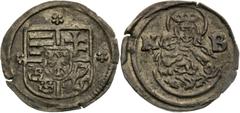 Hungary - Elected Kings / Ungarn Louis II of Hungary, Hungary - Elected Kings Obol (1525 - 1526) Rare! Ludwig II. ( Böhmen und Ungarn ), Ungarn - gewählte Könige Obol (1525 - 1526) Selten! Ľudovít II.