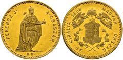 Conventional and Federal Currency / Guldenwährung Francis Joseph I, Austrian Empire Ducat 1868 Franz Joseph I., Kaisertum Österreich Dukat 1868 František Josef I., Rakouské cisařství Dukát 1868 Kremni