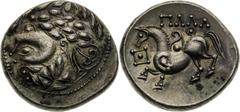 Celts / Kelten Pannonia and Balkan Region, Celts Tetradrachm , Zickzackgruppe type Rare! Pannonien und Balkangebiet, Kelten Tetradrachme , Typ Zickzackgruppe Selten! Panonie a Balkán, Kelti Tetradrach