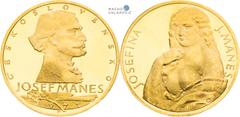 Period after 1918 | Zeitraum nach 1918 Czechoslovakia (1960-1989), Period after 1918 Gold medal 1971 (Ducat). Josef Manes. Kremnitz. Tschechoslowakei (1960-1989), Zeitraum nach 1918 Goldmedaille 1971 