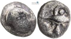 Celts | Kelten Southwestern Slovakia, Celts Obol. Athena Alkidemos type Südwestslowakei, Kelten Obol. Typ Athene-Alkidemos Jihozápadní Slovensko, Kelti Obol. Typ Athéna Alkidemos 0,65 g, 7,5-9 mm, Kos