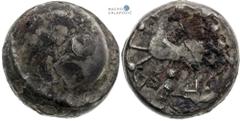 Celts | Kelten Northwestern Slovakia, Celts Tetradrachm (?). Velký Bysterec type Traces of corrosion. Nordwestslowakei, Kelten Tetradrachme (?). Typ Velký Bysterec Korrosionsspuren. Severozápadní Slov