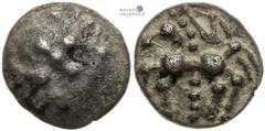 Celts | Kelten Bohemia, Celts Obol (1st half of 2nd century BC). Zvěřínek type Very rare! Böhmen, Kelten Obol (1. polovina 2. stol. př. Kr.). Typ Zvěřínek Sehr selten! Čechy, Kelti Obol (1. polovina 2