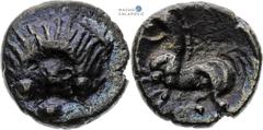 Celts | Kelten Pannonia and Balkan, Celts Obol. Kapostal type Pannonien und Balkan, Kelten Obol. Typ Kapostal Panonie a Balkán, Kelti Obol. Typ Kapostal 0,8 g, 9,4-9,7 mm, Lanz 832 var., VF / VF,