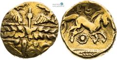 Celts | Kelten Britain, Celts Stater (around mid-1st century BC). Catuvellauni / Trinovantes Britannien, Kelten Stater (um die Hälfte des 1. Jh. v. Chr.). Catuvellauni / Trinovantes Británie, Kelti St