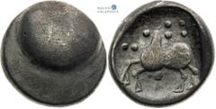 Celts | Kelten Northwestern Slovakia, Celts Tetradrachm. Velký Bysterec type Nordwestslowakei, Kelten Tetradrachme. Typ Velký Bysterec Severozápadní Slovensko - oblast púchovské kultury, Kelti Tetradr