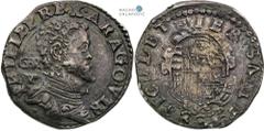 World coins | Münzen der Welt Italy, World coins Tari. Napoli, Filippo II (1554-1598) Nice patina. Double struck. Italien, Münzen der Welt Tari. Napoli, Filippo II. (1554-1598) Schöne Patina. Doppelsc