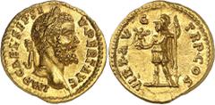 Ancient coins Septime Sévère (193-211) Aureus - Rome (193-194) Magnifique exemplaire ayant conservé tout son brillant. Parfaitement centré et de très bon style. Certainement l'un des plus beaux exempl