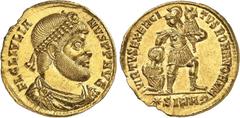 MONNAIES ROMAINES Julien II (360-363) Solidus - Sirmium (361-363). D'une qualité hors norme - Probablement le plus bel exemplaire connu. Exemplaire de la vente Giessener Münzhandlung 58 du 9 avril 199