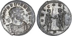 ROMAN COINS ROMAN COINS: ROMAN EMPIRE Roman Coins Antoniniano. 273-274 d.C. AURELIANO. Anv.: IMP. AVRELIANVS AVG. Busto radiado a derecha. Rev.: IOVI CONSER. En exergo P. Aureliano en pie recibe globo