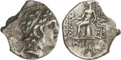 GREEK COINS Ancient Greece Dracma. 150-145 a.C. ALEJANDRO I BALAS. SIRIA. REINO SELÉUCIDA. Anv.: Cabeza laureada de Alejandro I a derecha. Rev.: Apolo sentado a izquierda sobre omphalos portando flech