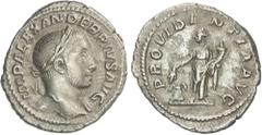 ROMAN COINS: ROMAN EMPIRE Roman Coins Denario. 231-235 d.C. ALEJANDRO SEVERO. Anv.: IMP. ALEXANDER PIVS AVG. Busto laureado a derecha. Rev.: PROVIDENTIA AVG. Providencia en pie a izquierda. 2,8 grs. A