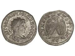 Tetradracma. FILIPO I. SIRIA. Anv.: Busto radiado a derecha, alrededor leyenda. Rev.: Águila, rama en pico, alrededor leyenda. 12,34 grs. Ve. GIC-3956 var. EBC-.