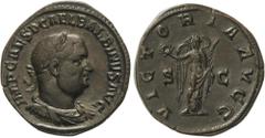 ROMAN COINS: ROMAN EMPIRE Roman Coins Sestercio. 238 d.C. BALBINO. Anv.: IMP. CAES. D. CAEL. BALBINVS AVG. Busto laureado a derecha. Rev.: VICTORIA AVGG. S C. Victoria con corona y palma de pie mirand