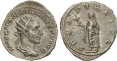 ROMAN COINS: ROMAN EMPIRE Roman Coins Antoniniano. 253 d.C. EMILIANO. Anv.: IMP. CAES. AEMILIANVS P. F. AVG. Busto radiado con coraza a derecha. Rev.: SPES PVBLICA. Esperanza en marcha a izquierda. 3,