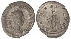 ROMAN COINS: ROMAN EMPIRE Antoniniano. Acuñada el 253 d.C. EMILIANO. Anv.: IMP. AEMILIANVS PIVS FEL. AVG. Busto radiado a derecha. Rev.: DIANAE VICTRI. Diana en pie a izquierda con arco y flecha. 2,88