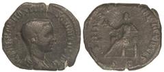 ROMAN COINS: ROMAN EMPIRE Sestercio. Acuñada el 251 d.C. HOSTILIANO. Anv.: C. vALENS HOSTIL. MES. QVINTVS N. C. Busto descubierto a derecha. Rev.: PRINCIPI IVVENTVTIS S. C. Apolo sentado a izquierda c