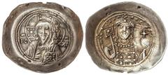 BYZANTINE COINS Byzantine Coins Histamenon Nomisma. (1071-1078 d.C.). MIGUEL VII. CONSTANTINOPLA. Anv.: Busto de Cristo de frente , a los lados IC - XC. Rev.: + MIXACA RACIA (_). Busto barbado y coron