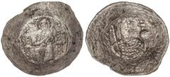 BYZANTINE COINS Byzantine Coins Billon Trachy. (1081-1118 d.C.). ALEJO I COMNENO. CONSTANTINOPLA. 3,26 grs. Ve. BC+.