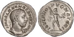ROMAN COINS: ROMAN EMPIRE ROMAN COINS: ROMAN EMPIRE Roman Coins Denario. Acuñada el 231-235 d.C. ALEJANDRO SEVERO. Anv.: IMP. ALEXANDER PIVS AVG. Busto laureado a derecha. Rev.: IOVI PROPVGNATORI. Júp