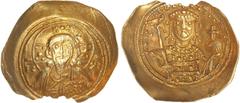 BYZANTINE COINS Byzantine Coins Histamenon Nomisma. MIGUEL VII (1071-1078 d.C.). CONSTANTINOPLA. Anv.: Busto de Cristo de frente, a los lados IC-XC. Rev.: ¶MIXAH¶RACIA (...). Busto barbado y coronado 