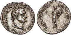 ROMAN COINS: ROMAN EMPIRE Roman Empire Denario. Acuñada el 68-69 d.C. GALBA. TARRACO. Anv.: SER. GALBA IMP. CAESAR AVG. P. M. TR. P. Cabeza laureada de Galba a derecha. Rev.: CONCORDIA PROVINCIARVM. C