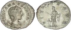 ROMAN COINS: ROMAN EMPIRE Roman Coins Antoniniano. Acuñada el 223 d.C. JULIA MAESA. Anv.: IVLIA MAESA AVG. Busto a derecha. Rev.: PIETAS AVG. Piedad en pie a izquierda. 5,16 grs. AR. C-30. EBC-.