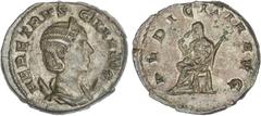 ROMAN COINS: ROMAN EMPIRE Roman Coins Antoniniano. Acuñada el 249-251 d.C. HERENNIA ETRUSCILLA. Anv.: HER. ETRVSCILLA AVG. Busto a derecha. Rev.: PVDICITIA AVG. Pudibundez sentada a izquierda. 4,78 gr