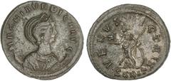 ROMAN COINS: ROMAN EMPIRE Roman Coins Antoniniano. Acuñada el 283-285 d.C. MAGNIA URBICA. TICINIUM. MUY ESCASA. Anv.: MAGNIA VRBICA AVG. Busto diademado a derecha. Rev.: VENVS VICTRIX. Venus estante a