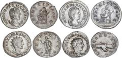 ROMAN COINS: ROMAN EMPIRE ROMAN COINS: ROMAN EMPIRE Roman Coins Lote 4 monedas Antoniniano. Acuñada el 249-251 d.C. HERENNIO ETRUSCO (2) y HERENNIA ETRUSCILLA (2). Rev.: Herennio Etrusco: CONCORDIA AV