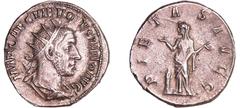 ROMAN COINS Volusien - Antoninien (251-252, Milan) - La Piété A/ IMP CAE C VIB VOLVSIANO AVG Buste radié et drapé à droite. R/ PIETAS AVGG. La Piété debout à gauche, auprès d'un autel allumé et levant