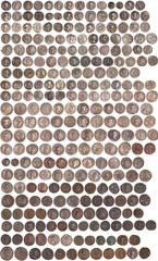ROMAN IMPERIAL COINS Très important collection de monnaies romaines de l'empire au bas empire - 135 monnaies 135 monnaies de qualité de l'empire romain au bas empire. Composée de plus de 60 deniers Pr