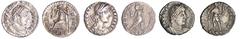 ROMAN COINS Romain - Lot de 3 siliques Valens (2) : Gratien. TB dans l'ensembe ; -- ; --