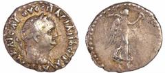 ROMAN COINS Vespasien - Hémidrachme (78-79, Césarée-Cappadoce) A/ ΑΥΤΟΚΡΑ ΚΑΙCΑΡ ΟΥЄCΠΑCΙΑΝΟC CЄΒΑ. Tête laurée de Vespasien à droite. R/ Anépigraphe. Victoire à droite. TB+ GIC.735-BMC.20.47.17 Ar ; 