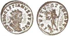 ROMAN COINS Dioclétien - Aurélianus (285/286, Lyon) A/ IMP C DIOCLETIANVS. P.F. AVG. Buste radié, drapé et cuirassé à droite. R/ IOVI TVTATORI AVGG // P. Jupiter debout à gauche tenant une Victoire et