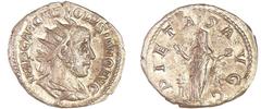 ROMAN COINS Volusien - Antoninien (251-252, Milan) - La Piété A/ IMP CAE C VIB VOLVSIANO AVG Buste radié et drapé à droite. R/ PIETAS AVGG. La Piété debout à gauche, auprès d'un autel allumé et levant