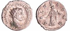 ROMAN COINS Volusien - Antoninien (252, Milan) - La Santé Bill ; 3.83 gr ; 22 mm A/ IMP CAE C VIB VOLVSIANO AVG Buste radié et drapé à droite. R/ SALVS AVGG. La Santé debout à droite, nourrissant un s