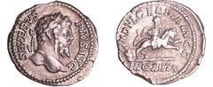 ROMAN COINS Septime Sévère - Denier (204, Rome) A/ SEVERVS PIVS AVG Buste lauré à droite. R/ INDVLGENTIA AVGG IN CARTH. La déesse céleste de Carthage, assise sur un lion qui court à droite, tenant un 