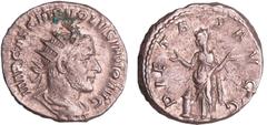 ROMAN COINS Volusien - Antoninien (251-252, Milan) - La Piété A/ IMP CAE C VIB VOLVSIANO AVG Buste radié et drapé à droite. R/ PIETAS AVGG. La Piété debout à gauche, auprès d'un autel allumé et levant