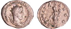 ROMAN COINS Volusien - Antoninien (253, Rome) - L'Equité A/ IMP CAE C VIB VOLVSIANO AVG. Buste radié et drapé à droite. R/ AEQVITAS AVGG. L'Equité debout à gauche tenant une balance et une corne d'abo